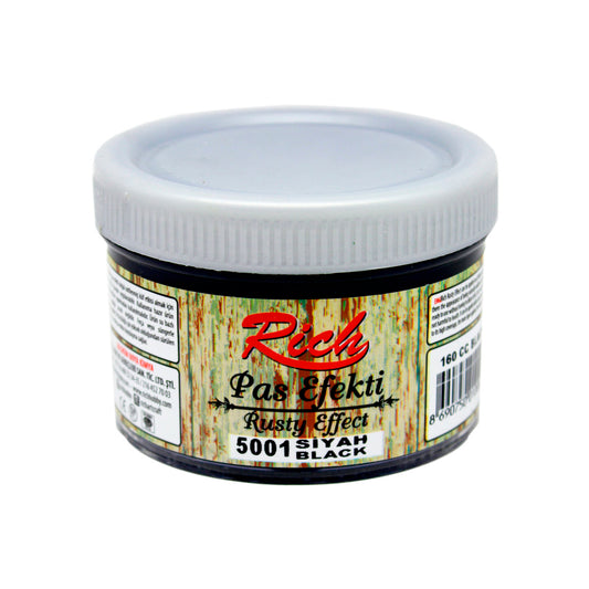 Rich Siyah 160 cc Pas Efekti - Sanatsal Hobi ve Dekorasyon Malzemesi