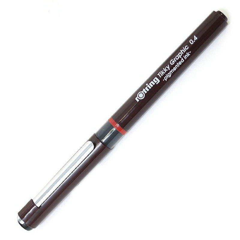 Rotring Tikky 0,4 mm Siyah Graphic Teknik Çizim Kalemi - Eskiz ve Sanatsal Çizim Kalemi