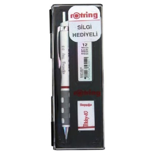 Rotring Tikky 0,5mm Beyaz Versatil Okul Seti