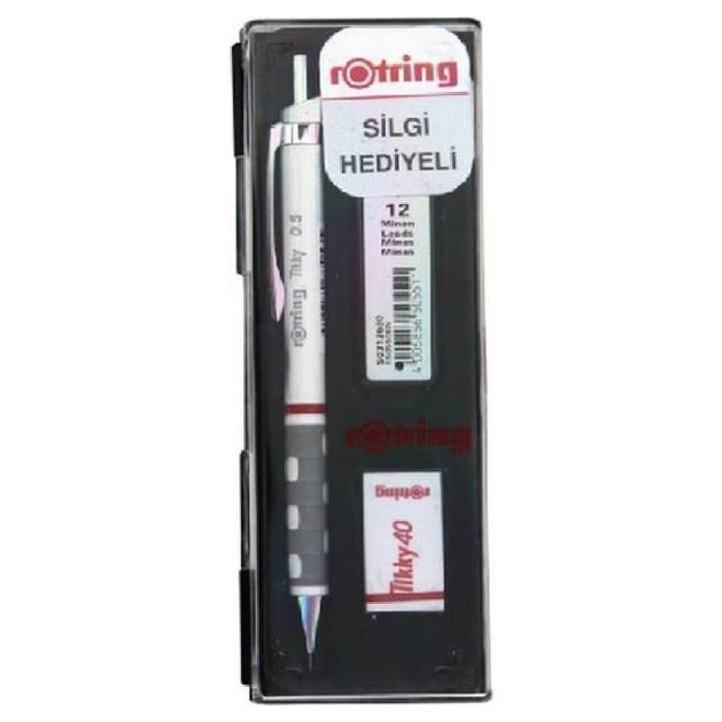 Rotring Tikky 0,5mm Beyaz Versatil Okul Seti