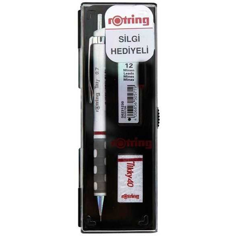 Rotring Tikky 0,7mm Beyaz Okul Seti Versatil Kalem RO-KK07-07