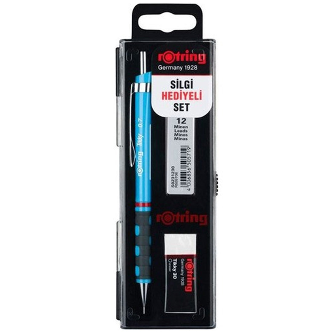 Rotring Tikky Açık Mavi 0,7mm Okul Seti Versatil Kalem RO-KK07-07