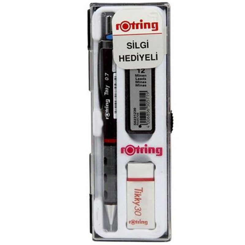 Rotring Tikky Bordo 0,7mm Okul Seti Versatil Kalem RO-KK07-07