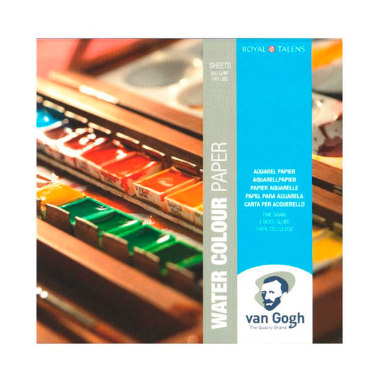 Royal Talens 12 Sayfa 15x30 300gr Sulu Boya Bloğu - Eskiz ve Sanat Defteri