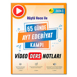 Rüştü Hoca 65 Günde AYT Edebiyat Video Ders Notları