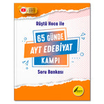 Rüştü Hoca ile AYT Edebiyat 65 Günde Kamp Kitabı Soru Bankası