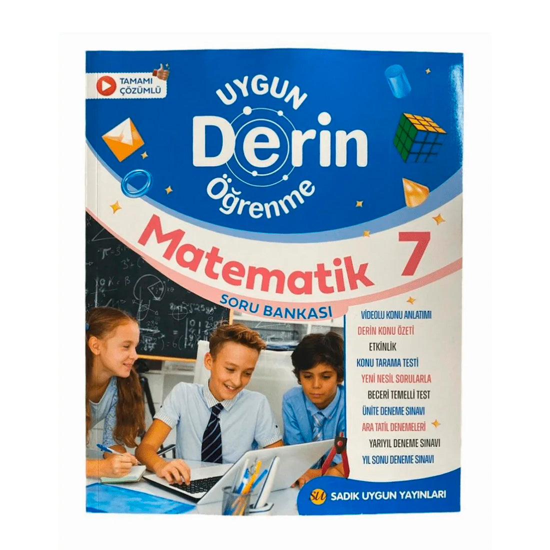 Sadık Uygun Yayınları 7. Sınıf Matematik Derin Öğrenme Soru Bankası