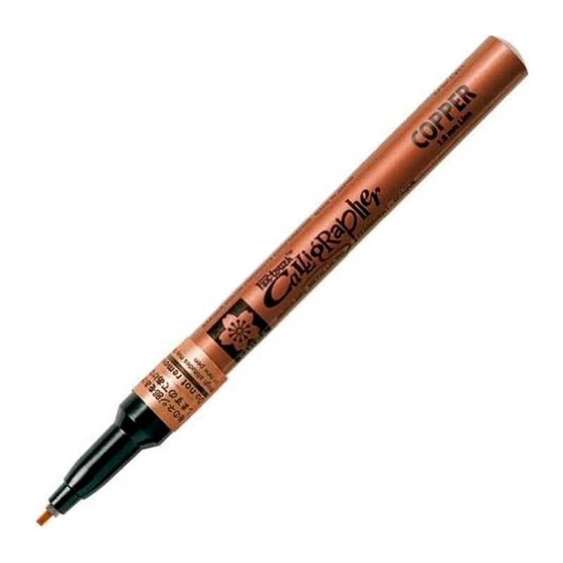 Sakura Pen Touch Metalik Bakır 1.8 mm Kaligrafi Kalemi - Sanatsal Yazım ve Dekoratif Çizim Kalemi