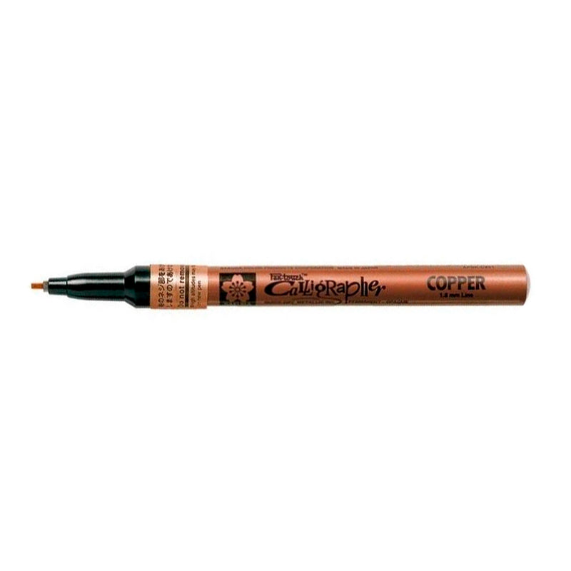 Sakura Pen Touch Metalik Bakır 1.8 mm Kaligrafi Kalemi - Sanatsal Yazım ve Dekoratif Çizim Kalemi