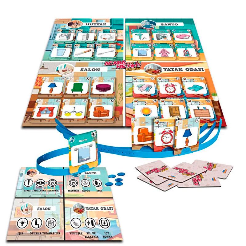 Samatlı Acaba Neyim? Junıor Eşyalar Kutu Oyunu 72607