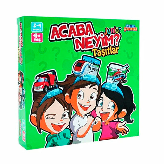 Samatlı Acaba Neyim? Junıor Taşıtlar Kutu Oyunu 72605