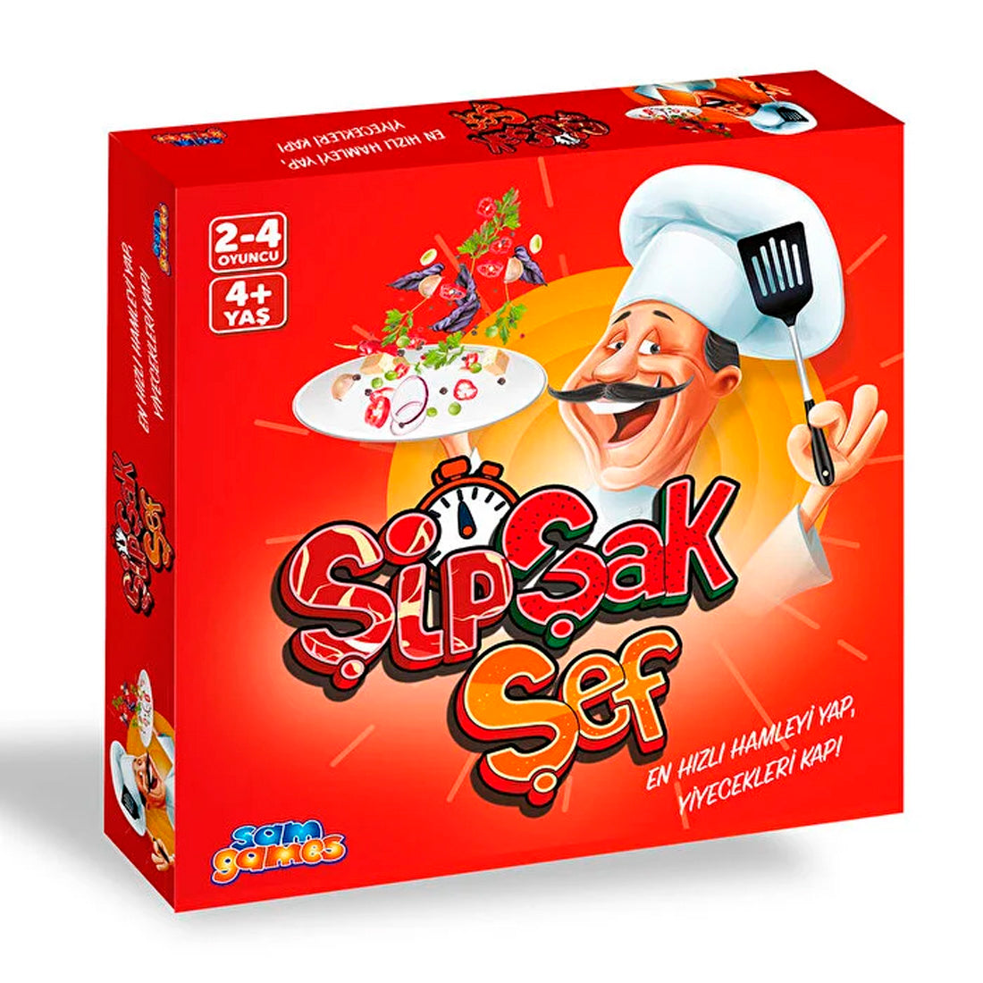 Samatlı Şip Şak Şef Eğitici Eğlenceli Kutu Oyunu