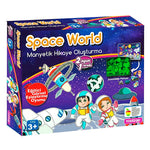 Samatlı Space World Manyetik Hikaye Oluşturma Kutu Oyunu 83918