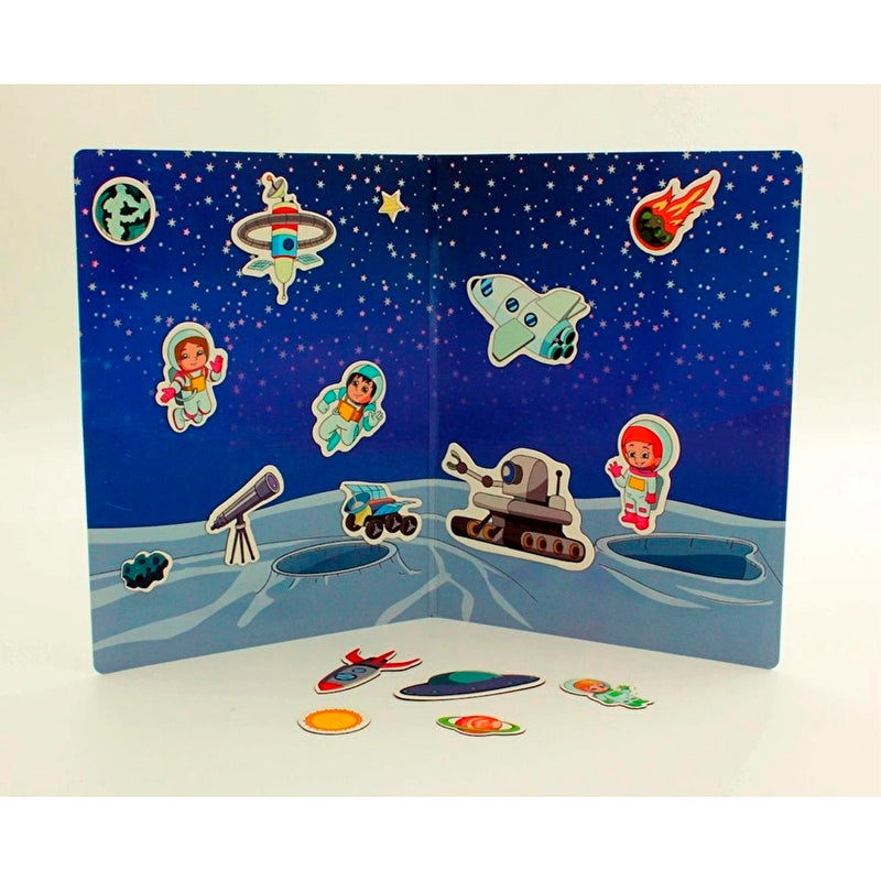 Samatlı Space World Manyetik Hikaye Oluşturma Kutu Oyunu 83918