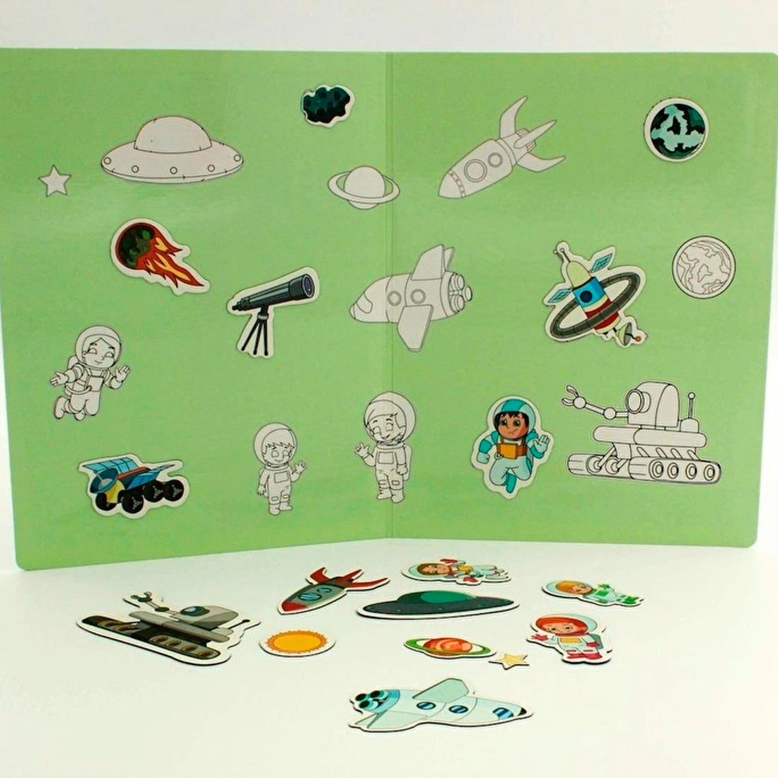 Samatlı Space World Manyetik Hikaye Oluşturma Kutu Oyunu 83918