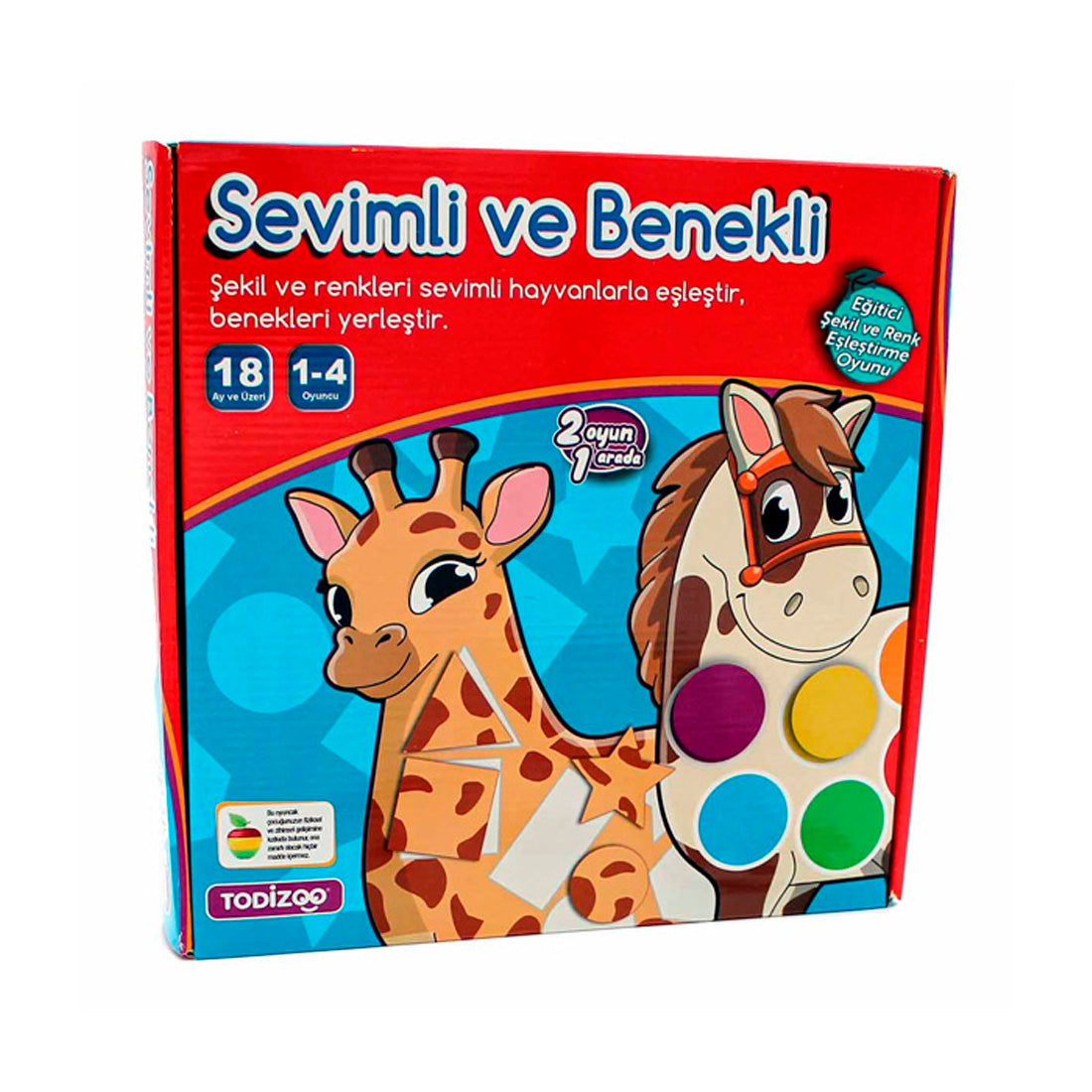 Samatlı Todızoo Sevimli Ve Benekli Kutu Oyunu 83903
