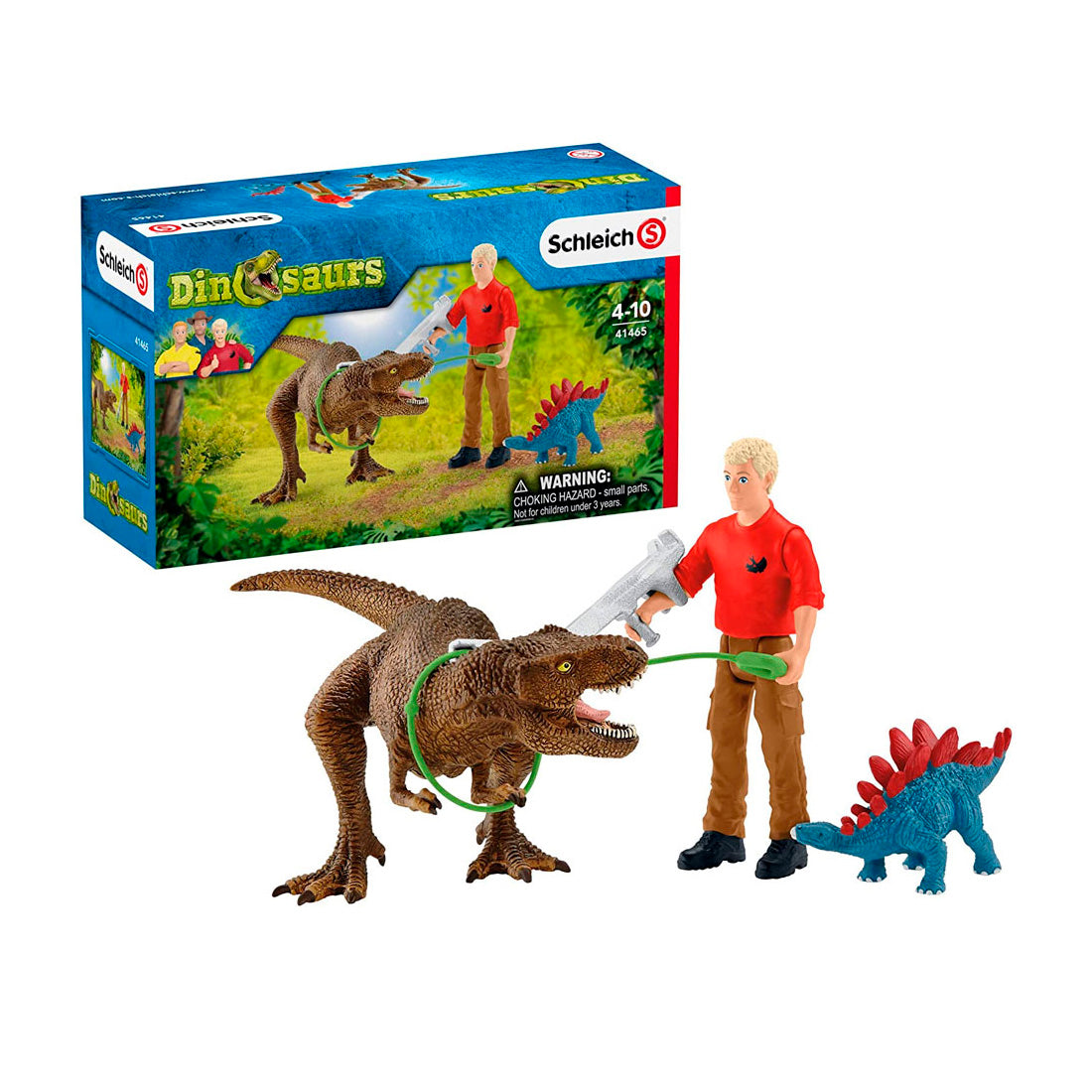 Schleich Dinosaurs Oyun Seti Tyrannosaurus Saldırısı 41465