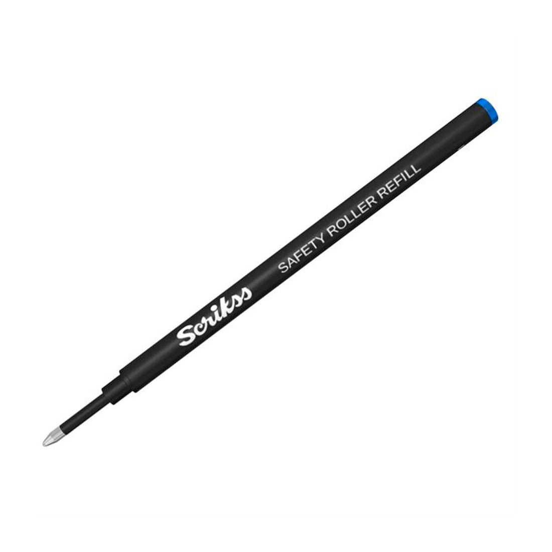 Scrikss 0,7mm Mavi Roller Refil - İmza ve Ofis Kalemleri İçin Yedek