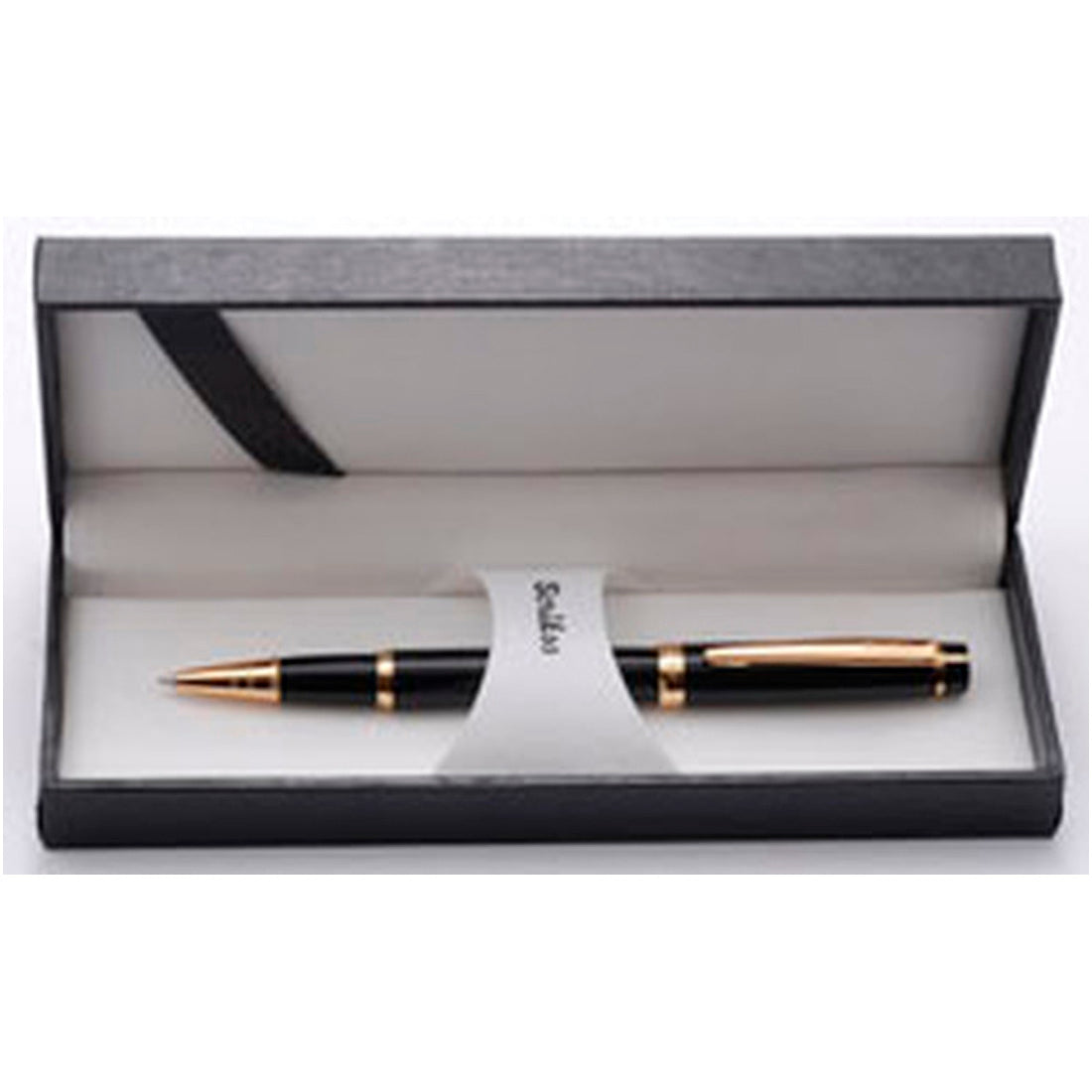 Scrikss 38 Siyah Altın Roller Kalem - Prestijli İmza ve Hediyelik Ofis Kalemi