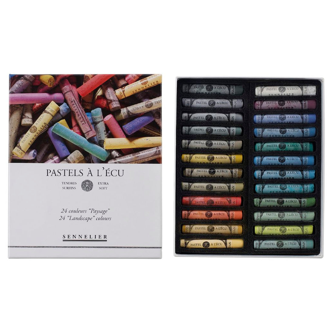 Sennelier 24'lü Extra Soft Pastel Boya - Sanatçı ve Profesyonel Resim, Çizim Boyası