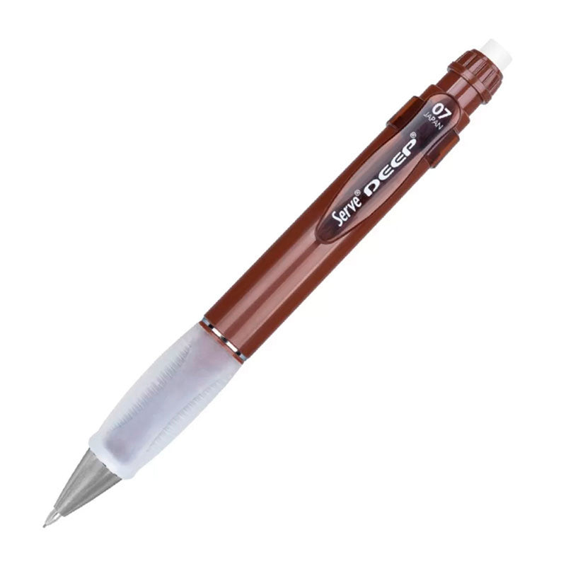 Serve Deep Mekanik Kahverengi 0.7 Mm Versatil Kalem SV-DEEP-07-KHV