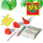 Ses Hobi Set Alçı Dinozor Boyama S00001406