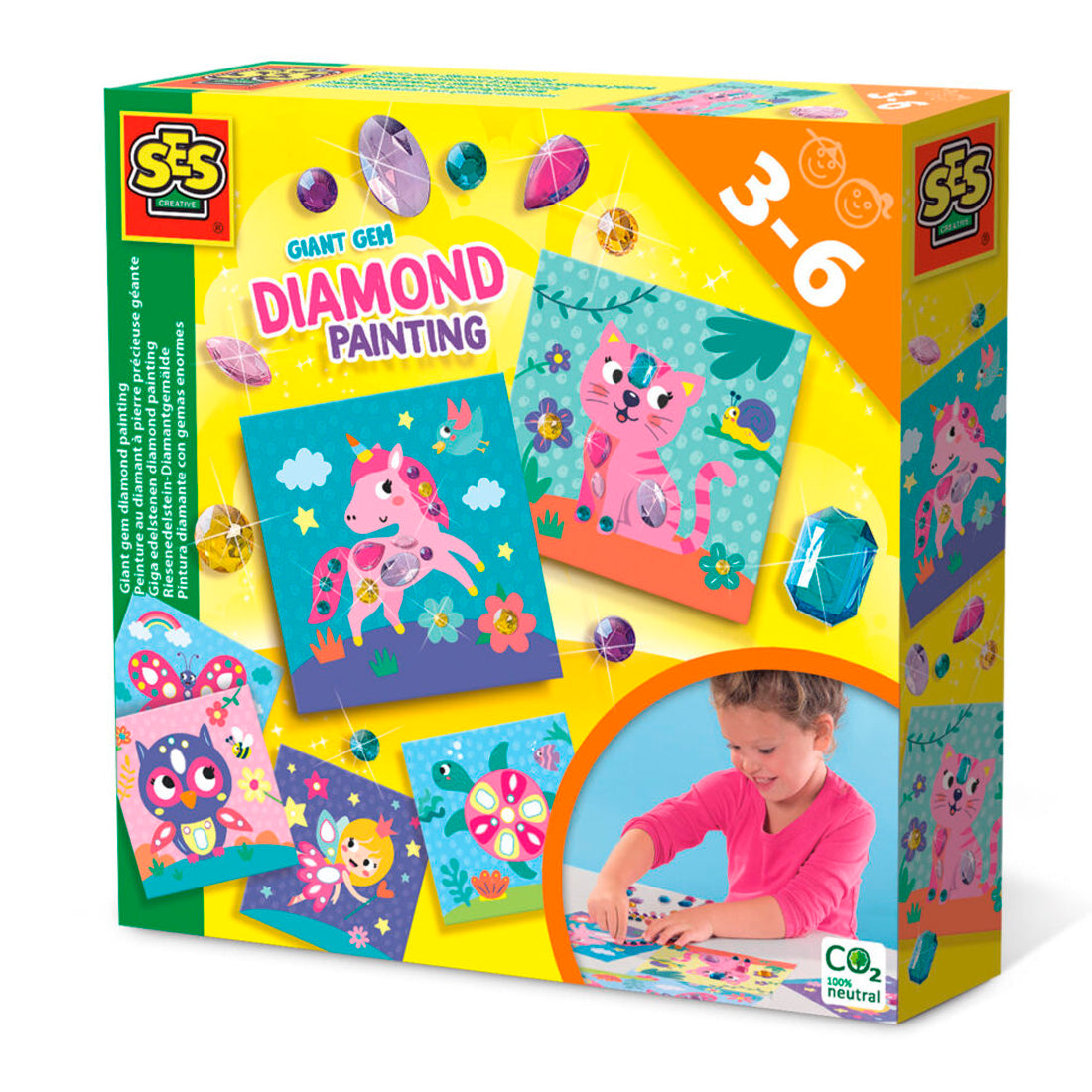 Ses Hobi Set Değerli Taşlar Boyama S00014027