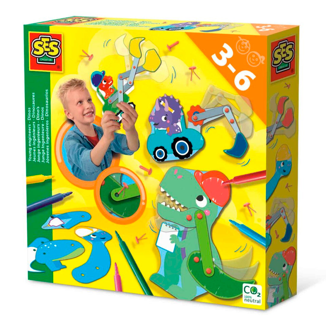 Ses Hobi Set Genç Mühendisler Dinozor Yapımı S00014045