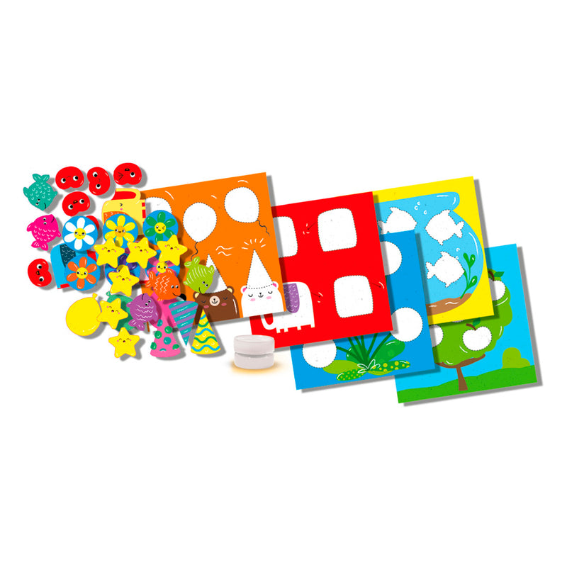 Ses Hobi Set Ilk Şekil Yapıştırmam S00014428