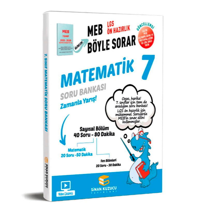 Sinan Kuzucu Yayınları 7. Sınıf Matematik Soru Bankası
