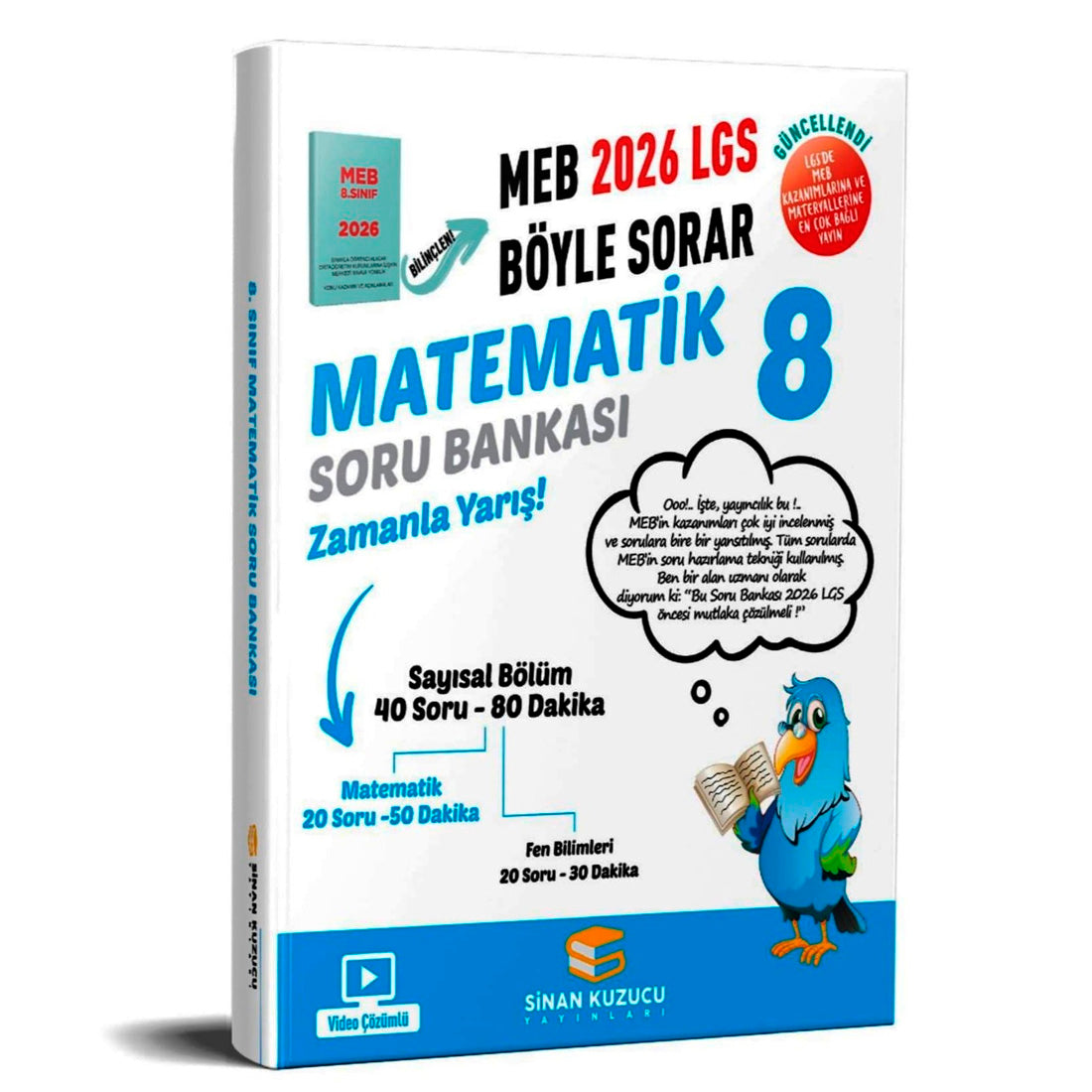 Sinan Kuzucu Yayınları 8. Sınıf Meb Böyle Sorar Matematik Soru Bankası