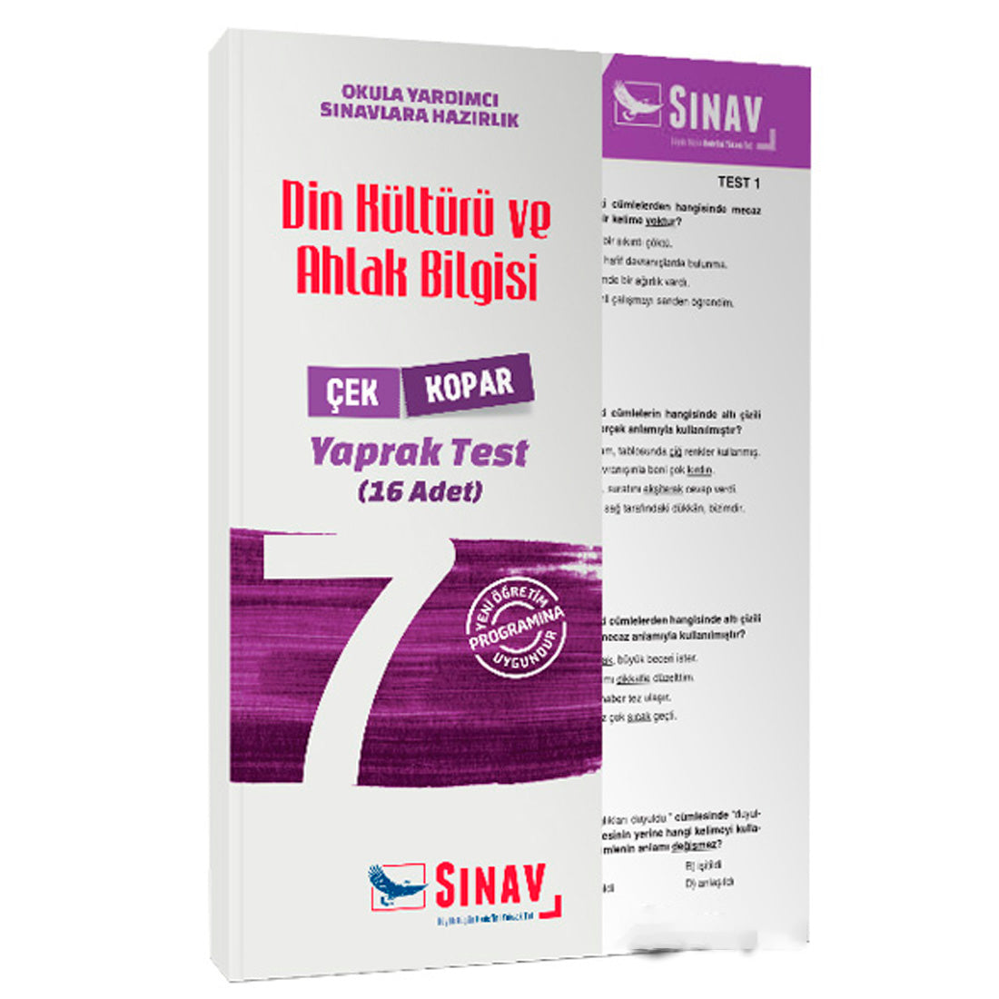 Sınav Yayınları 7.Sınıf Din Kültürü ve Ahlak Bilgisi Yaprak Test