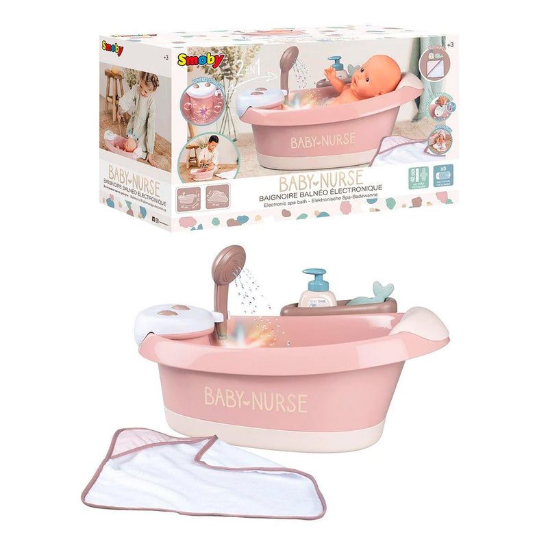 Smoby Baby Fonksionlu ve Aksesuarlı Hemşire Banyosu 220368