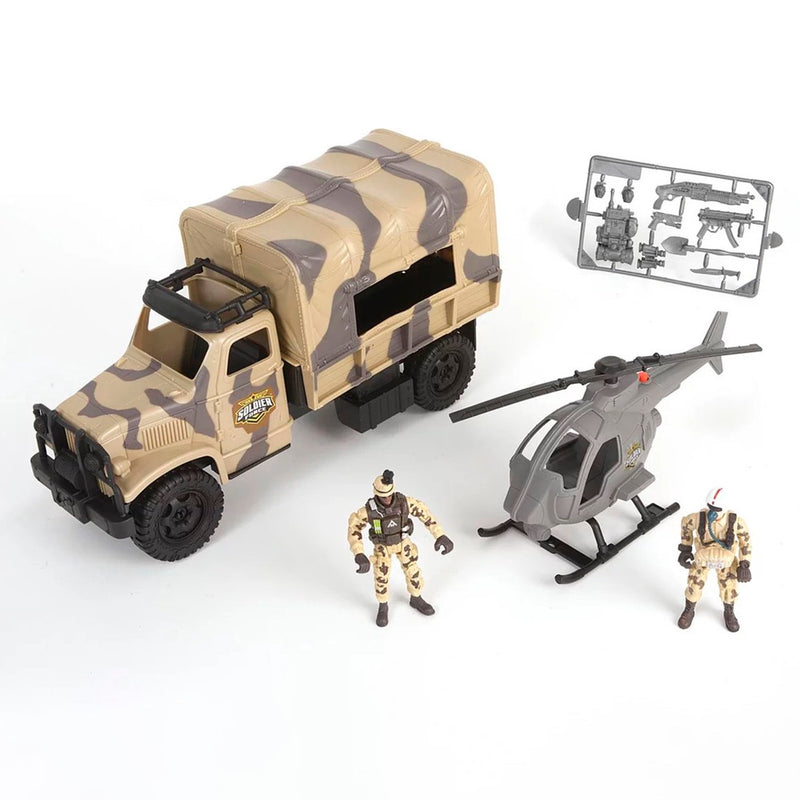 Soldier Force Trooper Kamyon Oyun Seti 545108