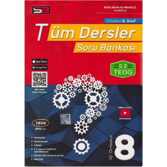 Soru Bankası Merkezi Yayınları 8. Sınıf Tüm Dersler Soru Bankası