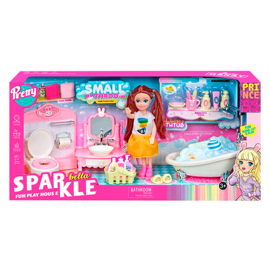 Sparkle Bella Princess Banyo Oyun Seti