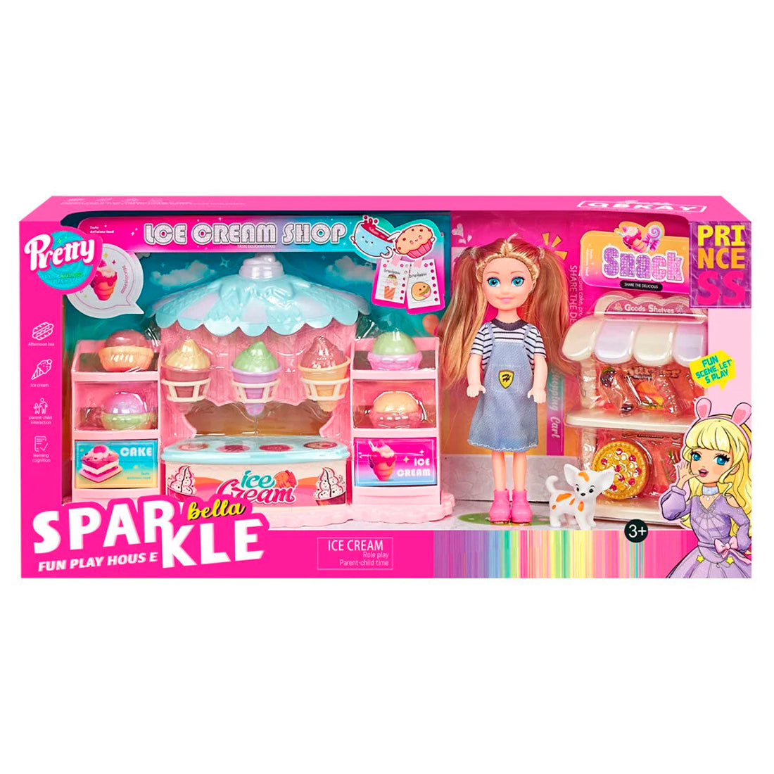 Sparkle Bella Princess Dondurma Seti