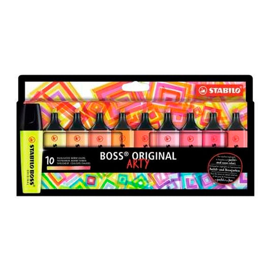 Stabilo 10'lu Boss Arty Sıcak Set