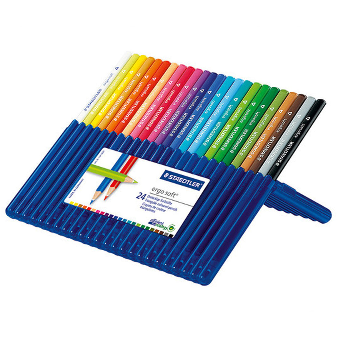Staedtler Ergosoft Üçgen Kuru Boya Kalemi 24'lü Set 157 SB24