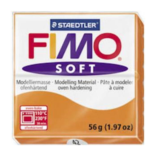 Staedtler Fimo Soft Turuncu Polimer Kil - Modelleme, Sanatsal ve Hobi Kili