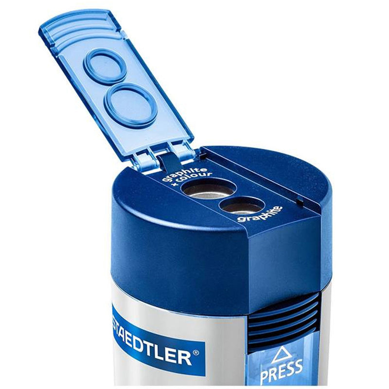 Staedtler Noris Çift Bölmeli Yuvarlak Kalemtraş 512 001
