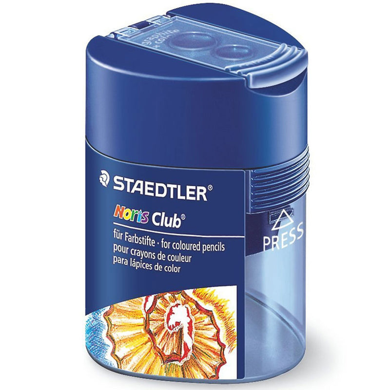 Staedtler Noris Çift Hazneli Üçgen Kalemtraş 512 128