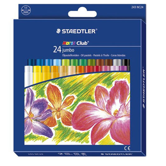 Staedtler Noris Club 24'lü Jumbo Yağlı Pastel Boya 243 Nc24
