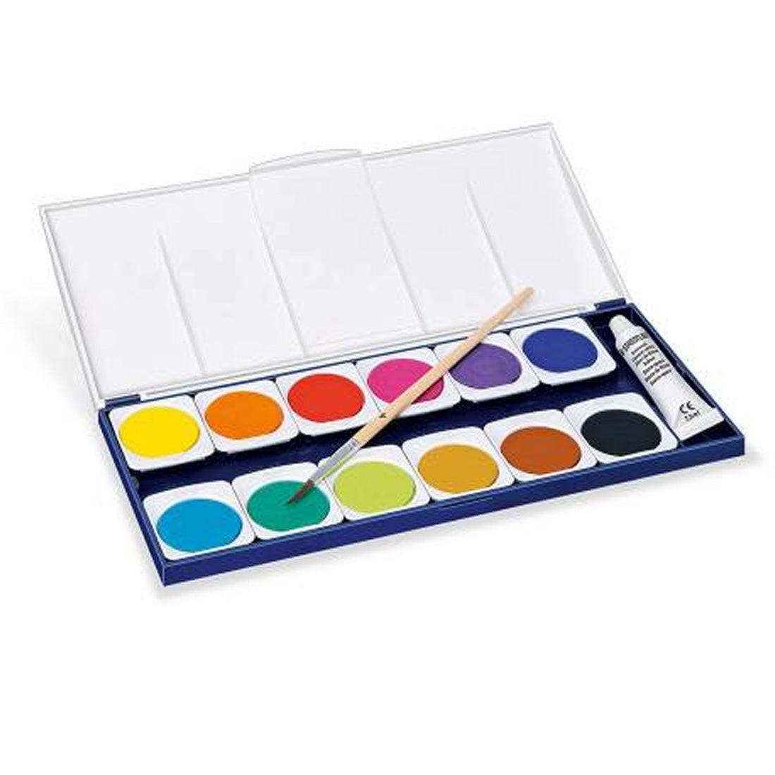 Staedtler Noris Clup 12'li Sulu Boya Seti - Fırçalı, Sanatsal ve Öğrenci Boyası