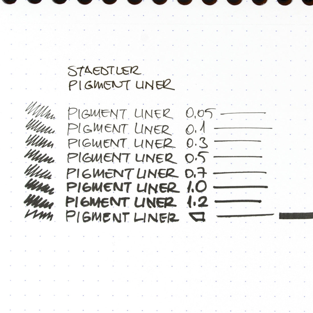 Staedtler Pigment Liner Siyah Çizim Kalemi 8'li Set - Eskiz, Teknik Çizim ve Sanatçı Kalemi