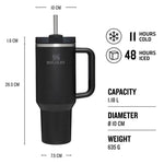 Stanley The Quencher H2.O FlowState™ Tumbler 1.18L / 40oz Black 2.0 10-12574015