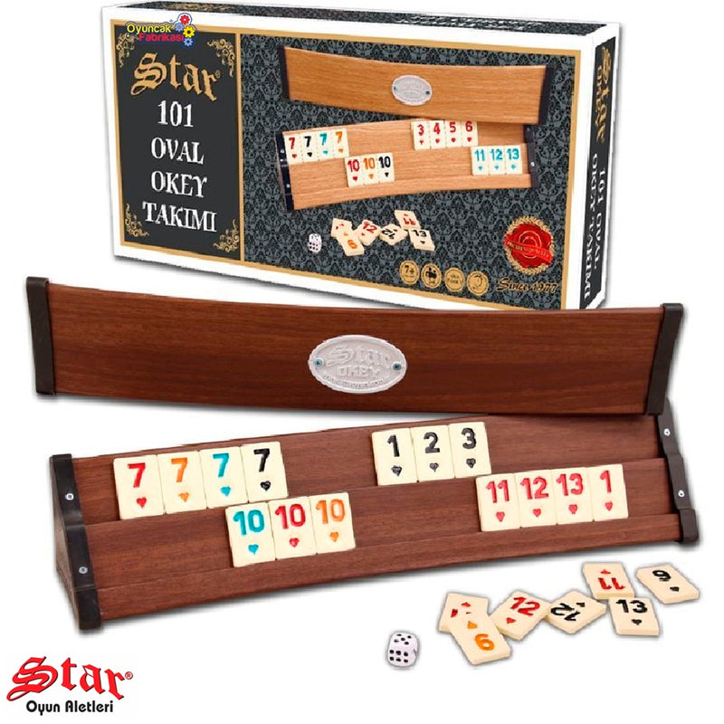 Star 101 Oval Okey Takımı 1010631