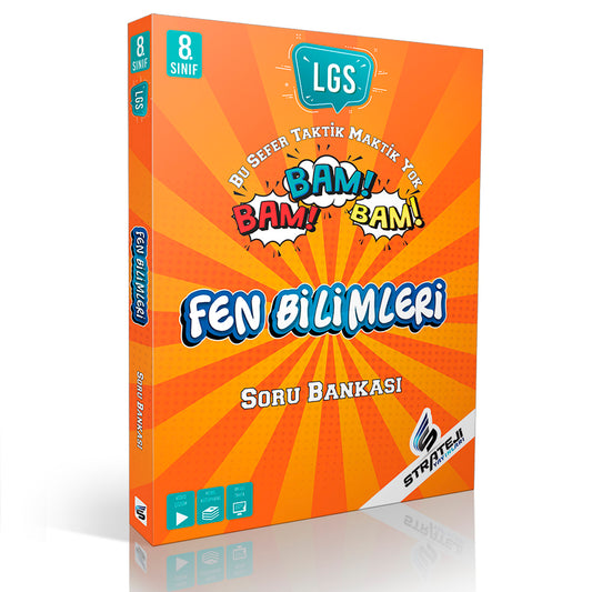 Strateji Yayınları 8. Sınıf Fen Bilimleri Bam Bam Soru Bankası