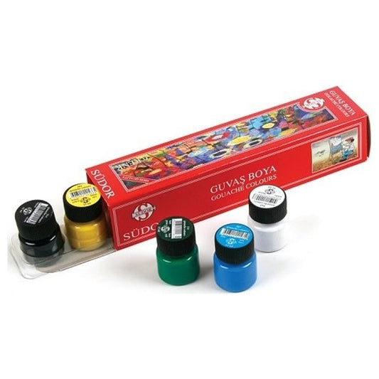 Südor 6'lı 15ml. Guaj Boya 521