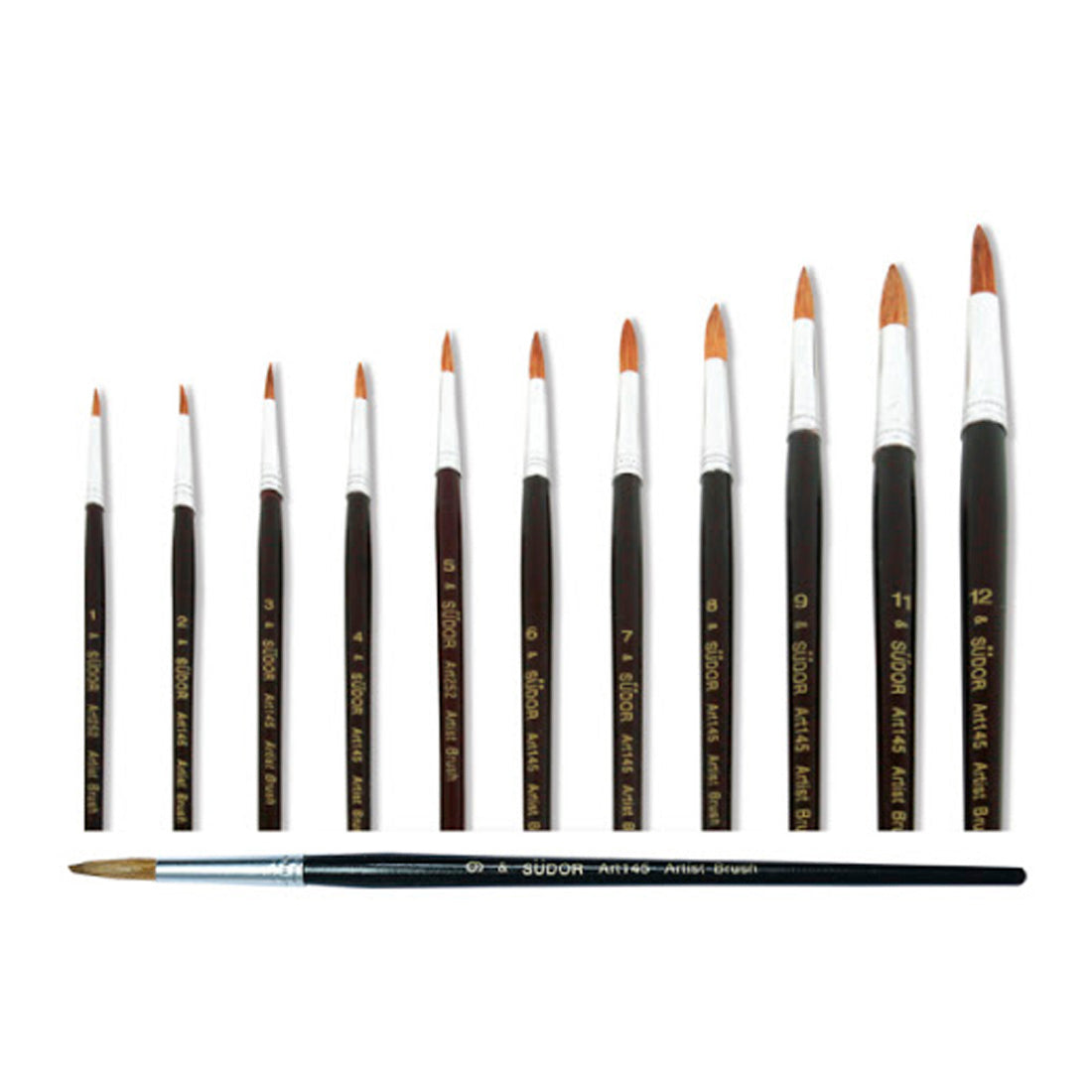 Südor No-4 Sulu Boya Fırçası - Sanatsal Resim ve Hobi Fırçası